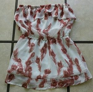 LOVE CULTURE - Women's Size: (M) Strapless Top